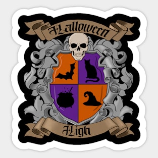 Halloween High Sticker